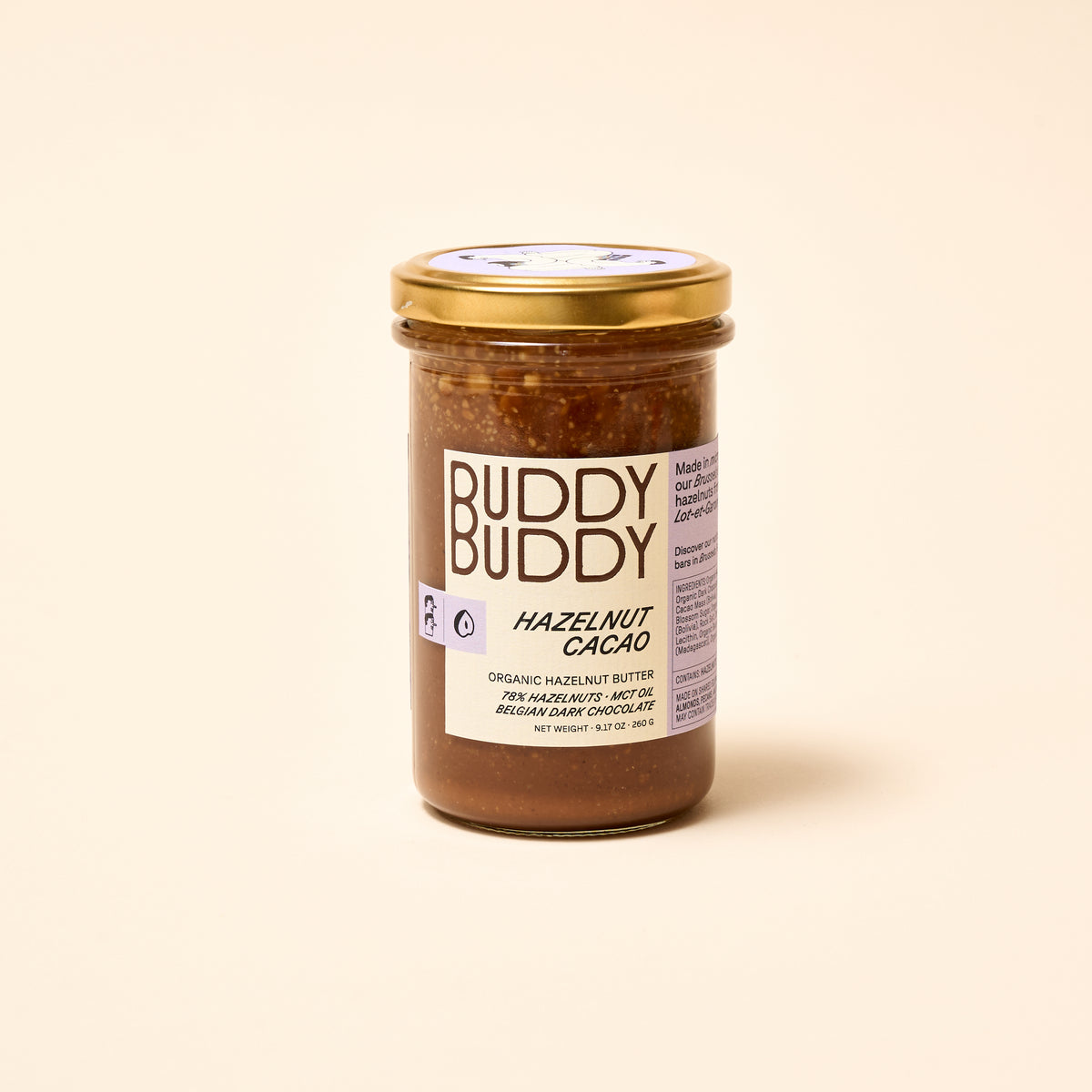 Organic Hazelnut Cacao Nut Butter