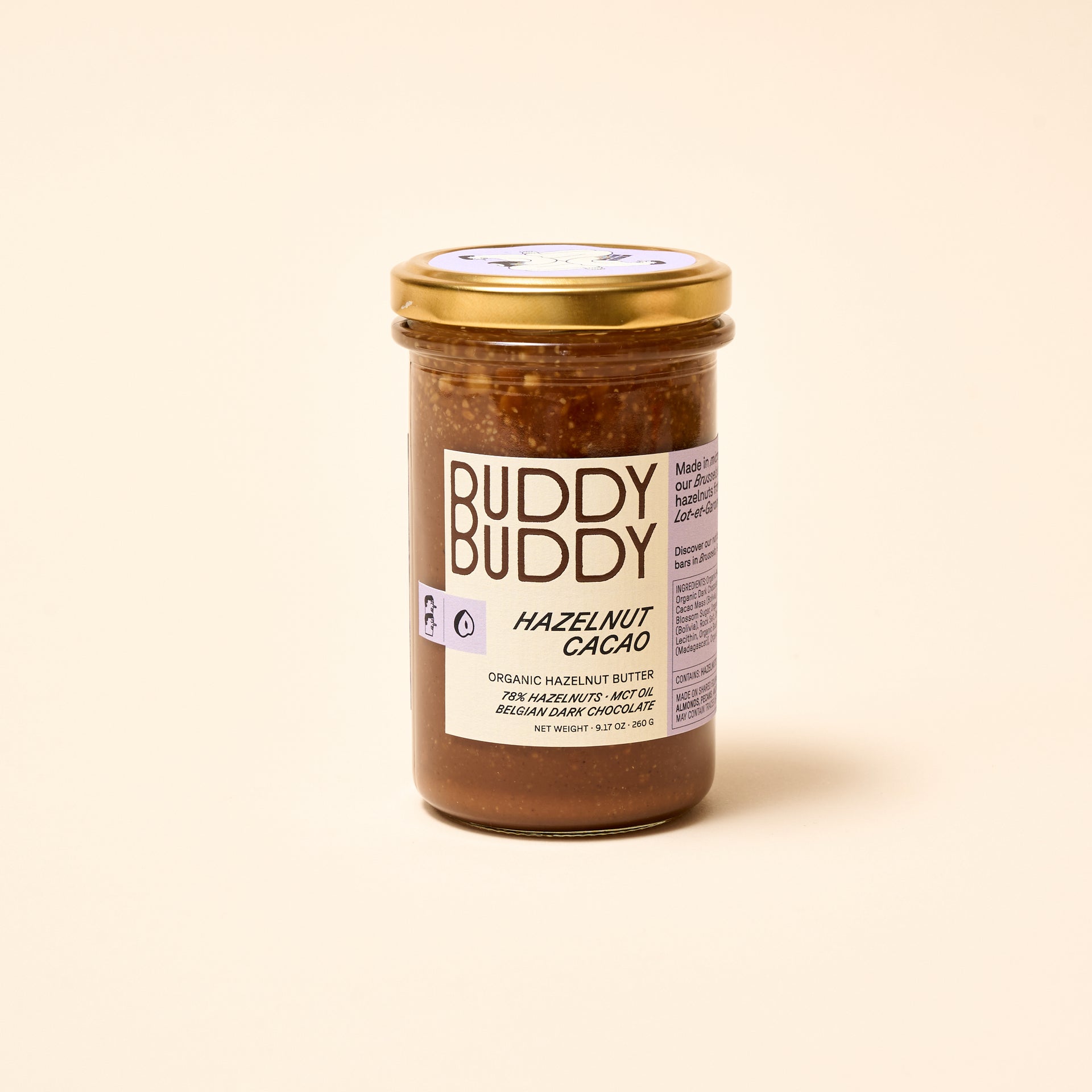 Organic Hazelnut Cacao Nut Butter