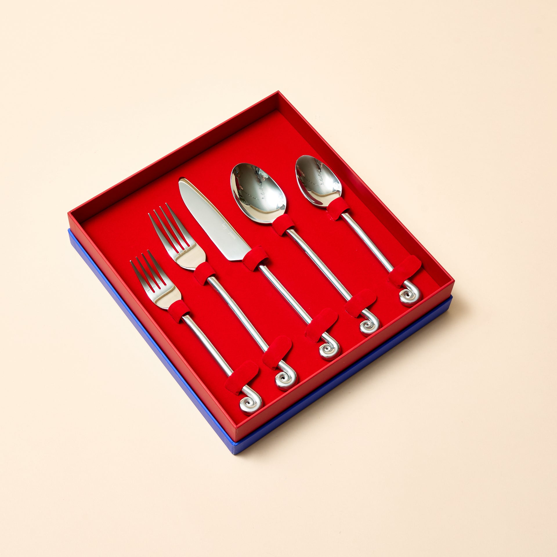 Upward Spiral Flatware Set