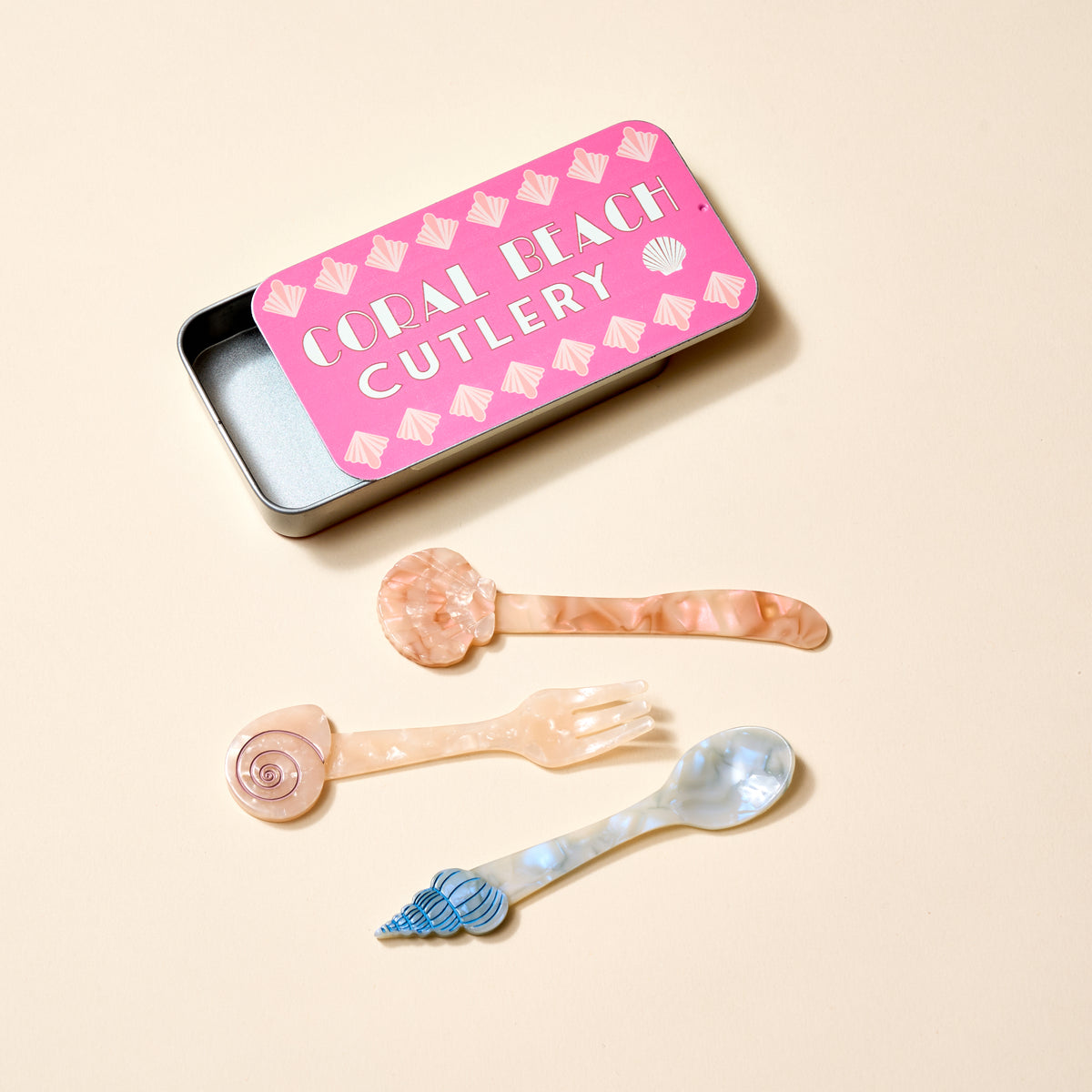 Coral Beach Cutlery Set