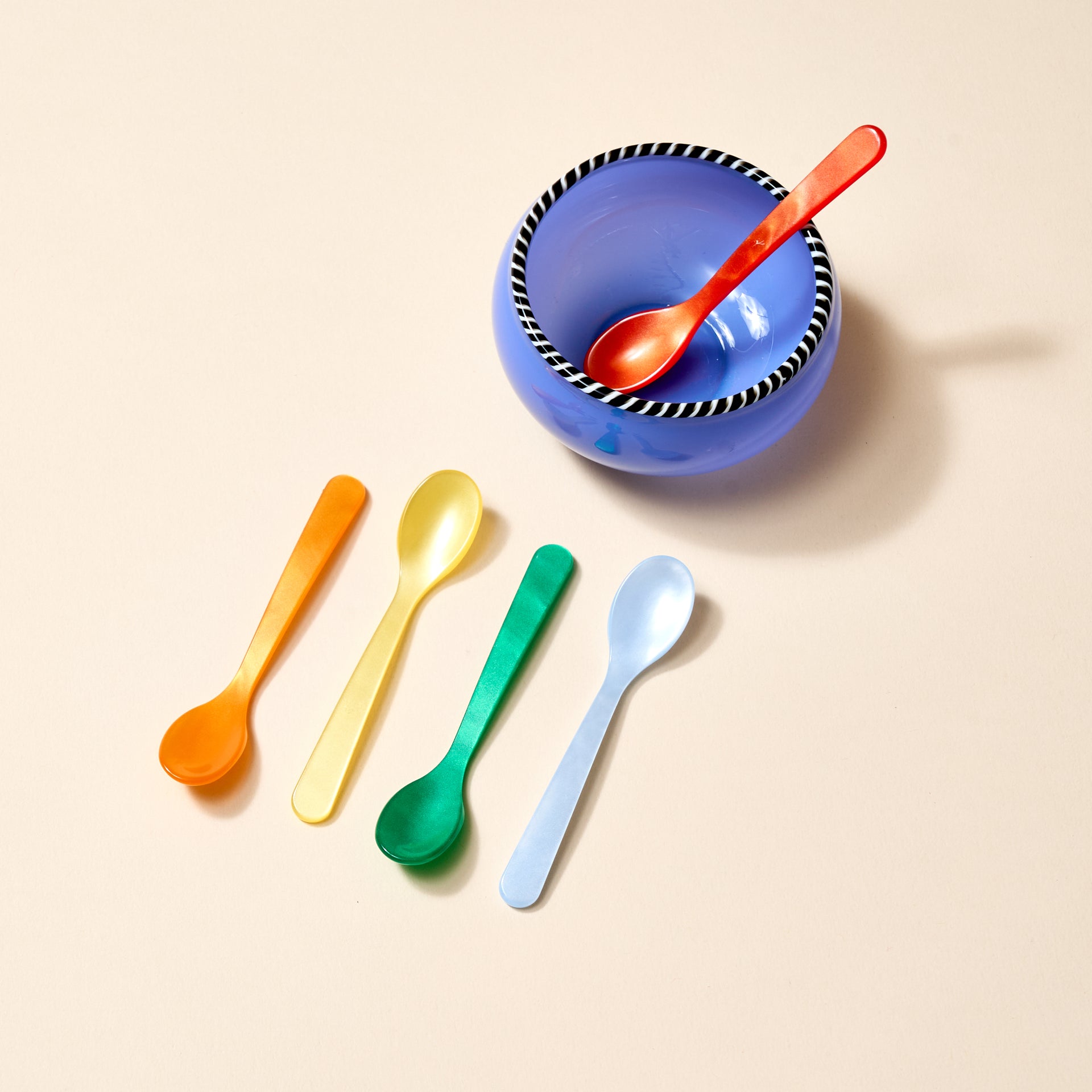 Resin Espresso Spoon Set