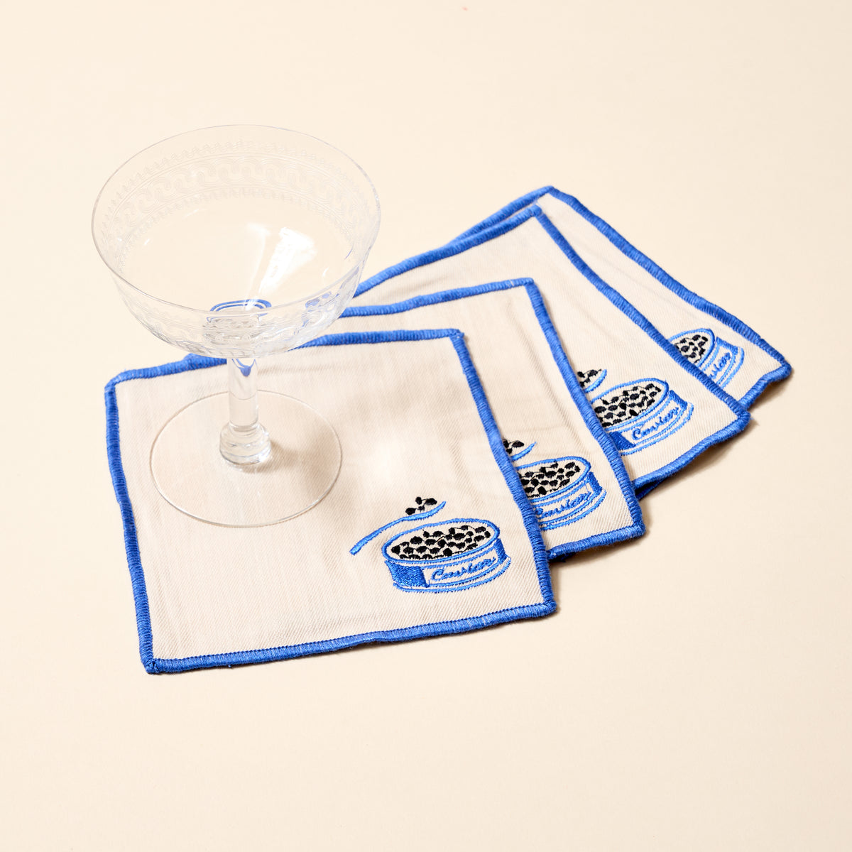 Caviar Cocktail Napkins