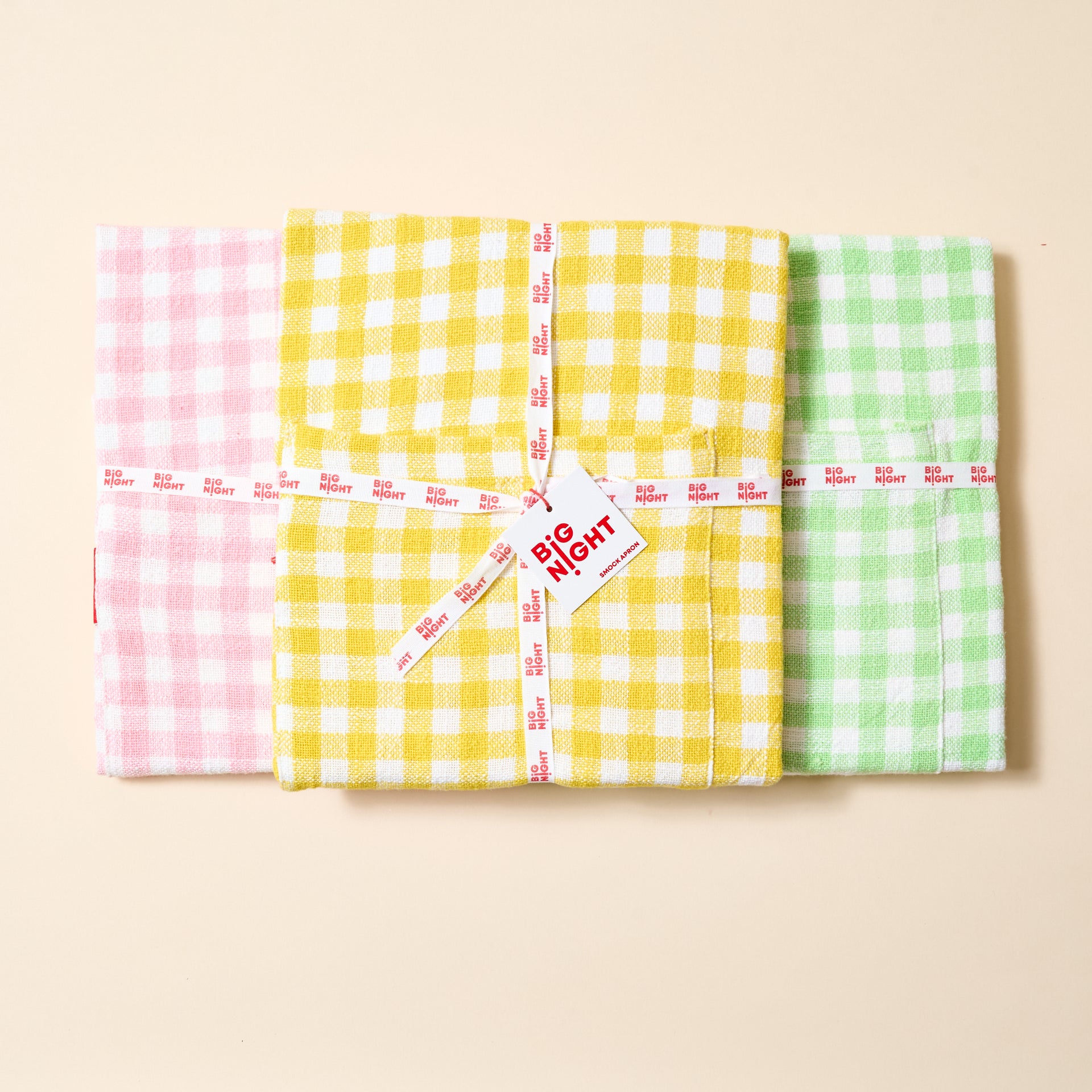Pink, Yellow, Green