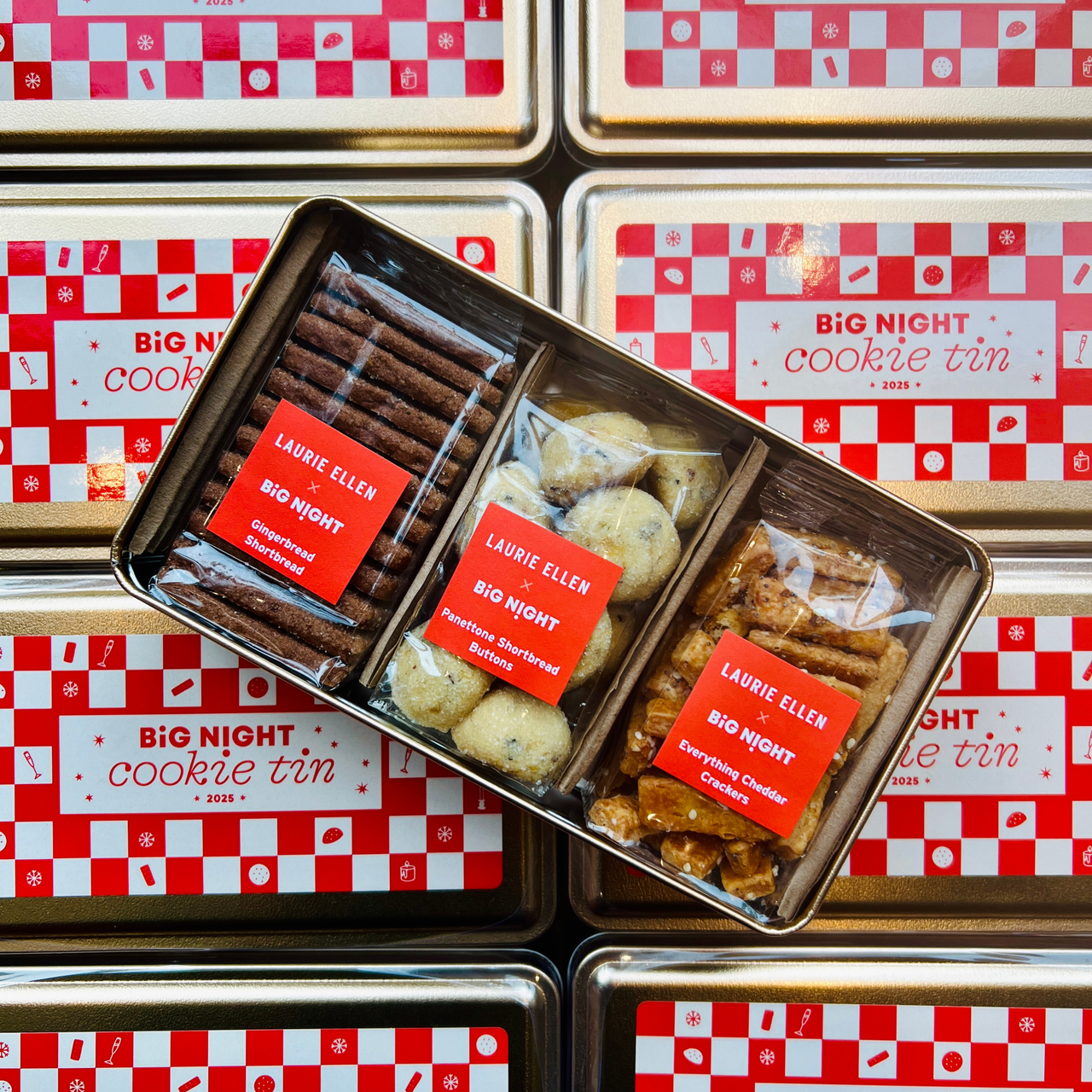 Big Night Cookie Tin
