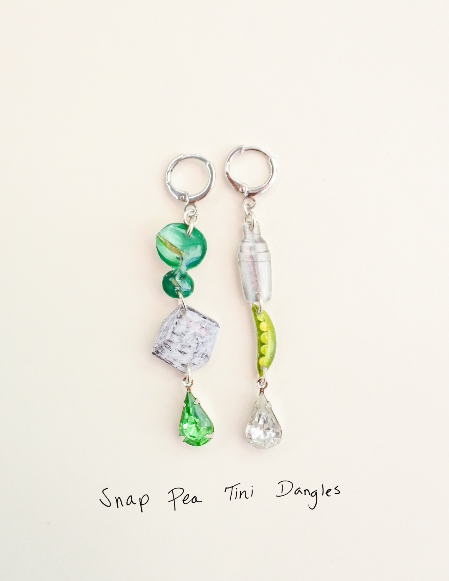 Snap Pea 'Tinis Earrings