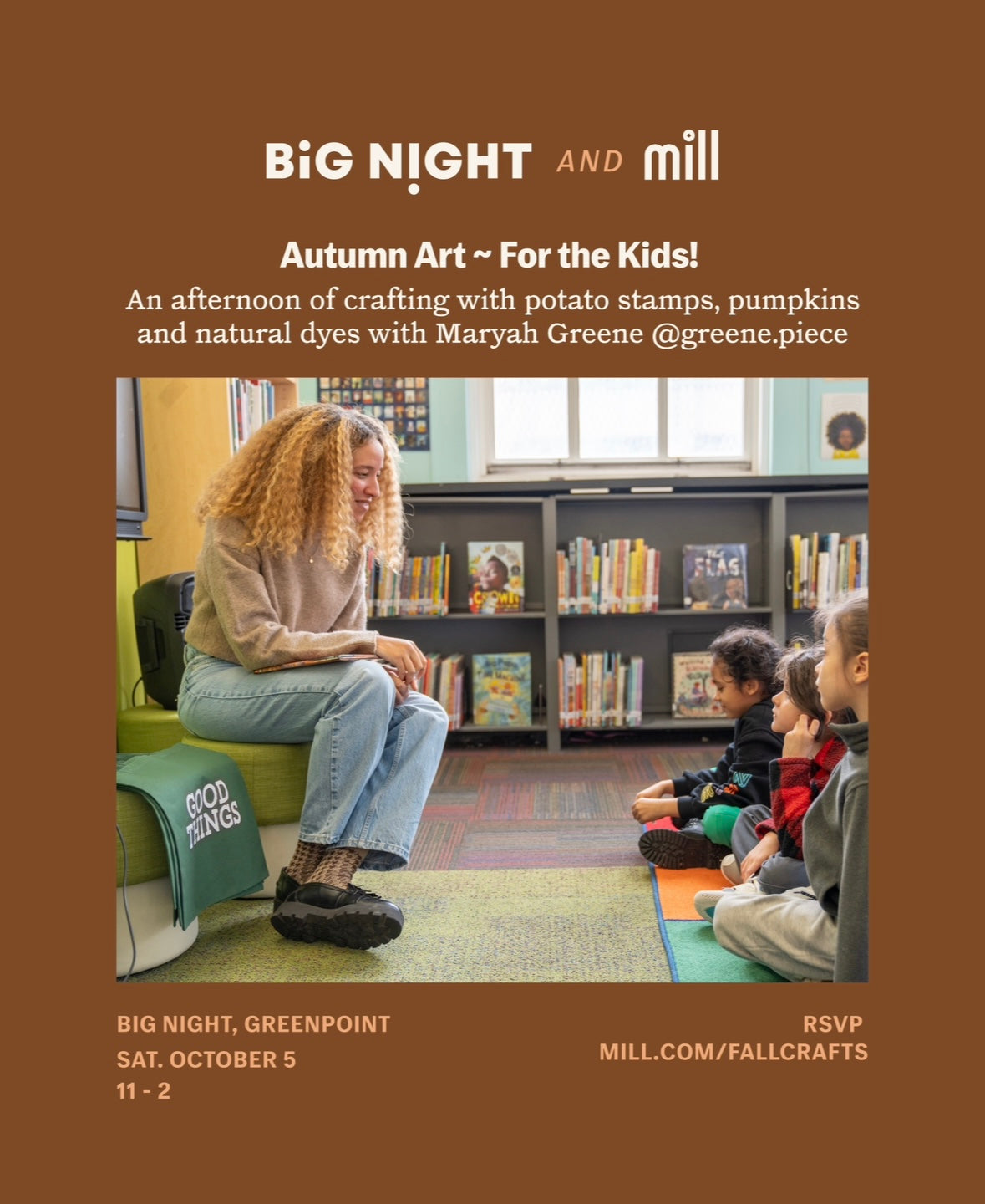 Autumn Art - FOR KIDS with Maryah Greene by Big Night Events and Mill