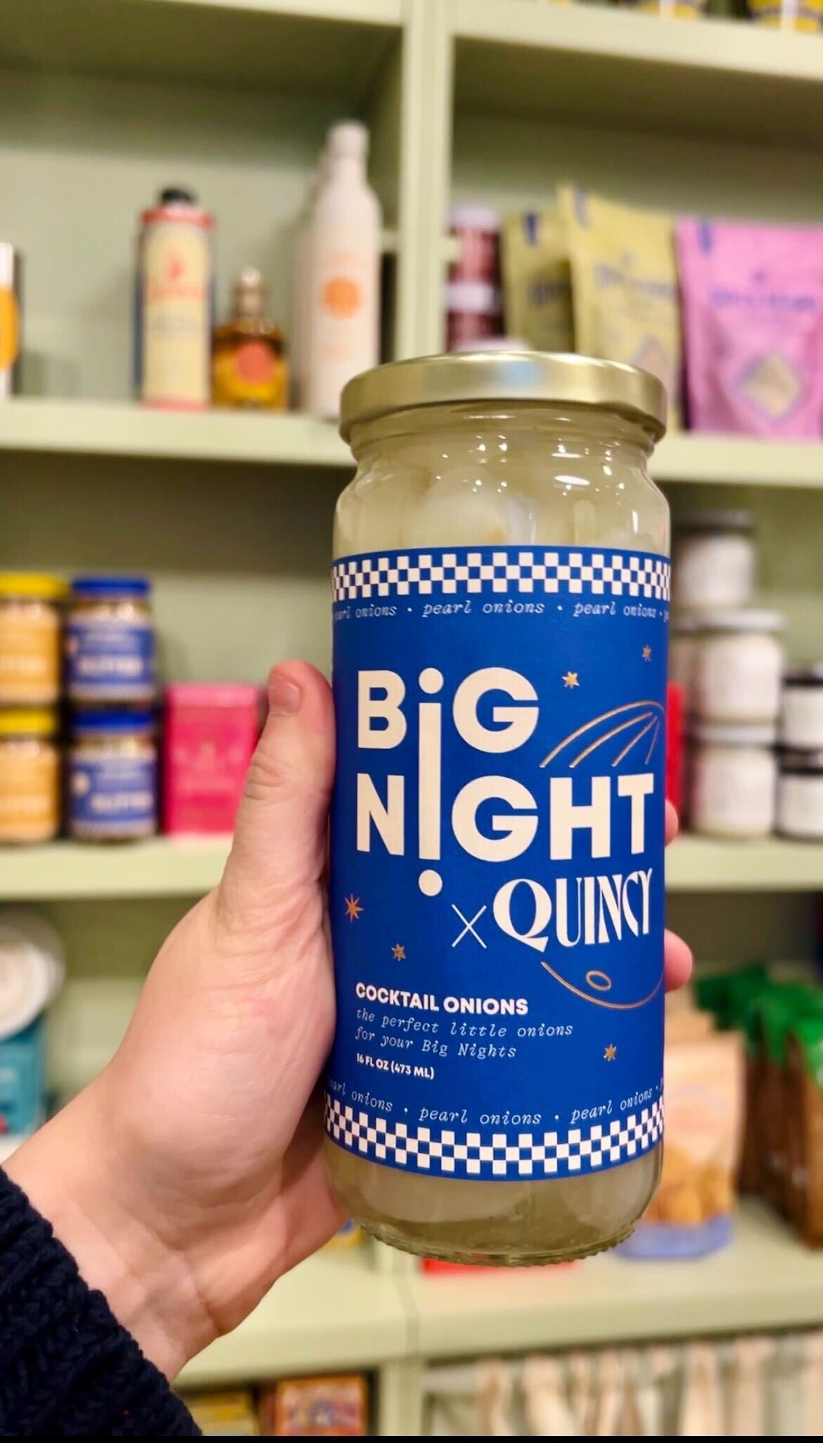 Big Night x Quincy Cocktail Onions
