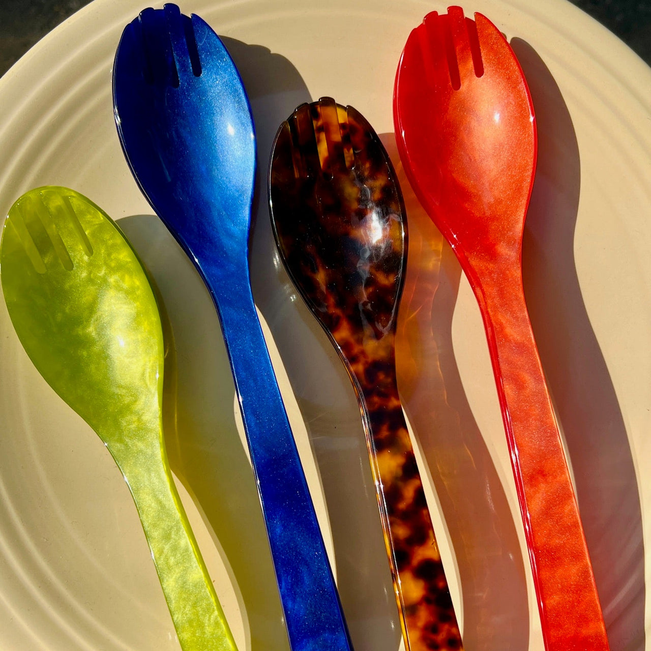 Resin Salad Servers (Pair)