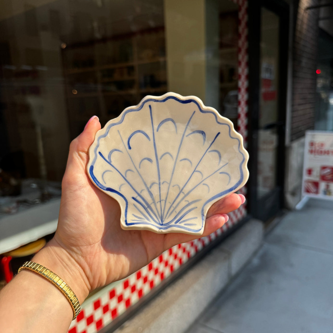 Blue and Terracotta