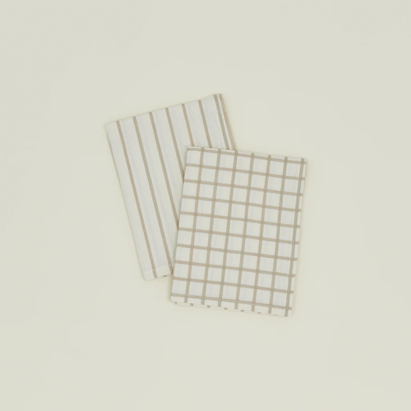 Striped & Checked Dish Towels (Set of 2)